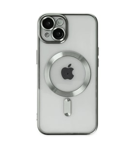iPhone 14 Kılıf Kross Magneticsafe Kapak - Gümüş