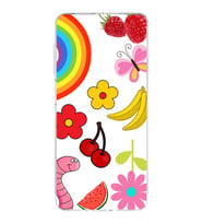 PrintiFy İnfinix Note 30 ile Uyumlu Water Color 5  Kamera Korumalı Şeffaf  Kılıf