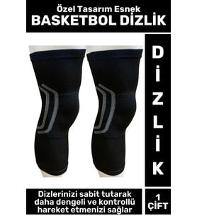 Yüksek Kaliteli Esnek Nefes Alabilen Terletmez Denge Sabitleyici BASKETBOL DİZLİĞİ S Beden
