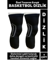 Yüksek Kaliteli Esnek Nefes Alabilen Terletmez Denge Sabitleyici BASKETBOL DİZLİĞİ S Beden