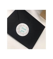 Thank You Yuvarlak Etiket Sticker Autocollant Mulsaq Pegatina Aufkleber 3 Cm - 400 Adet
