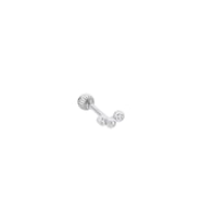 Gümüş Tria Tragus Piercing