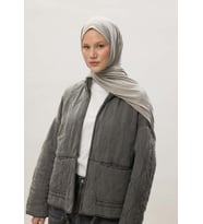 METALİK GRİ Fresh Scarfs Penye Şal