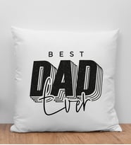 BK Gift Kişiye Özel İsimli Babalar Günü Tasarımlı Beyaz Kırlent Yastık-3, Babaya Hediye, Ev Dekorasyonu, Babalar Günü Hediyesi