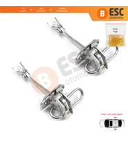 Fiat Idea Lancia Musa 350 2004-2012 51782471 İçin 2 EA Arka Sağ ve Sol Kapı Gergi Yayı