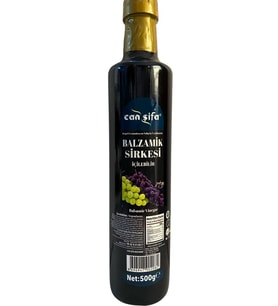 Canşifa İçilebilir Doğal Fermantasyon Balzamik Sirkesi 500 ML