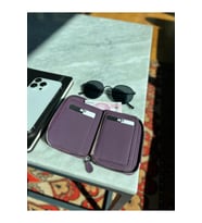 LOTUS HAKİKİ DERİ UNISEX CÜZDAN FLOTHER MAT MOR(1616) (Koyu Mor)