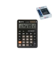 12 Haneli Pilli/Güneş Enerjili Hesap Makinesi GX-3866B