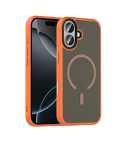 iPhone 17 Megane Magsafe Kapak - Turuncu