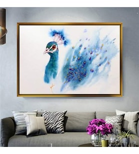 Altın Çerçeveli dekoratif tablo a156 (Gold)