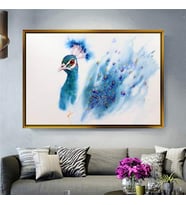 Altın Çerçeveli dekoratif tablo a156 (Gold)