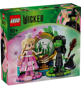 LEGO Wicked 75682 Elphaba and Glinda Figures