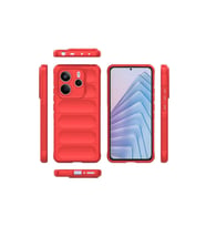 Xiaomi Redmi Note 14 4g Kılıf Optimum Silikon - Kırmızı