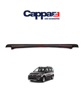 CAPPAFE Peugeot Partner Arka Tampon Eşiği Koruma Parlak 2015-2018