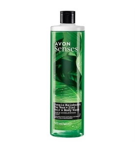 Senses Jungle Rainburst Erkekler İçin 2'si 1 Arada Saç ve Vücut Şampuanı 500ml