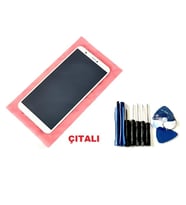 Tkgz P Smart 2018 Uyumlu Lcd Ekran Dokunmatik - FULL ÇITALI +TAMİR SETİ BEYAZ