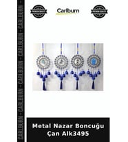 Özel Üretim Dekoratif Duvar Süsü Hediyelik Geleneksel Aksesuar Metal Nazar Boncuğu Çan Alk3495