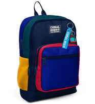 Coral High Çok Renkli Okul Sırt Çantası 33222