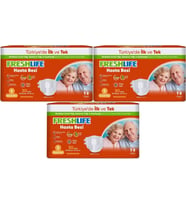 FreshLife Yetişkin Hasta Bezi Bel Bantlı S - Küçük - Small 90 Adet (3PK*30)
