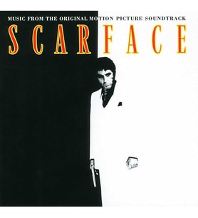 Scarface Soundtrack (Limited Edition Red, White And Black Swirl Vinyl) LP Plak
