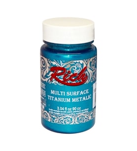 RİCH TTM-090-2572 MULTİ TITANIUM METALİK 090 CC TURKUAZ