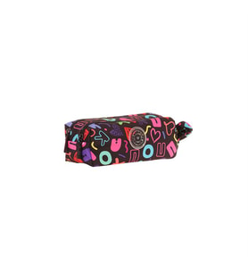 Kaukko Brokar Ribbon Kalem Çantası Black K2692