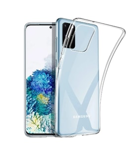 Samsung Galaxy S20 Uyumlu Kılıf Zore Süper Silikon Kapak (Renksiz)