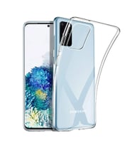 Samsung Galaxy S20 Uyumlu Kılıf Zore Süper Silikon Kapak (Renksiz)