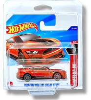 Hot Wheels - 2020 Ford Mustang Shelby Gt500 - Mustang 60. 2/5 - Jbb16 - Short Card - Turuncu - Matte (Çok Renkli)