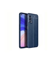 Oppo A55 4G Uyumlu Kılıf Zore Niss Silikon Kapak (Lacivert)