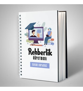 Rehberlik Öğretmenine Özel İsimli Defter