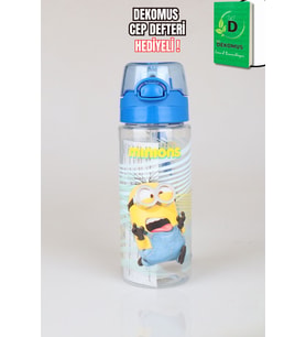 x Dekomus Lisanslı Crazy Banana Collection Minions 500 Ml Tritan Matara