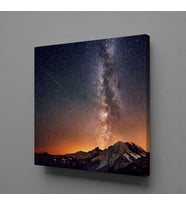 YILDIZLAR KANVAS TABLO 160x160cm