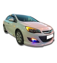 Opel Astra J Makyajlı Kasa Custom Ön Ek Mat Siyah Plastik Karlık