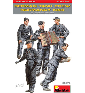 Miniart 35275 1:35 Alman Tank Mürettebatı (Normandiya 1944) Özel Üretim.