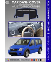 FORD TORNEO CONNECT (2009-2012) Torpido Örtüsü Torpido Koruma Çatlamayı Engeller Tam Uyum