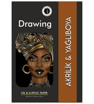 Dreamart Galery Sketchpad Sketchbook Yağlıboya Akrilik Boya Çizim Defteri