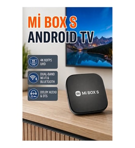 Mi Box S Android TV Box – 4K 60 FPS, Dolby Audio, Wi-Fi ve Bluetooth