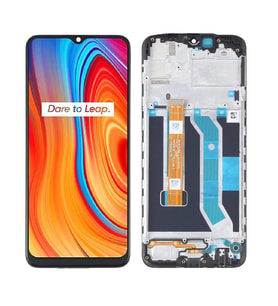 Oppo Realme C3İ ile Uyumlu Lcd Ekran Dokunmatik Rmx2027 (Siyah)