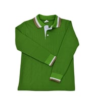 Kolej Polo Yaka Selanik Sweatshirt Yeşil İMM BGL-IMS-O