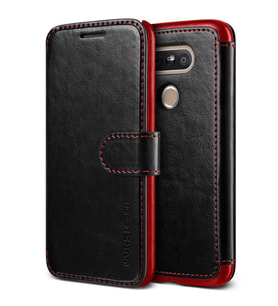 Verus G5 ile Uyumlu Case Dandy Layered Series Kılıf Black Wine