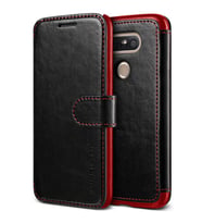 Verus G5 ile Uyumlu Case Dandy Layered Series Kılıf Black Wine