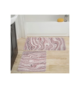 Eliana Home Baskılı 2'li Banyo Paspas Takımı RVG5002