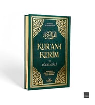 Furkan 17365 Orta Boy Kuran-ı Kerim Ve Yüce Meali Yeşil Renk