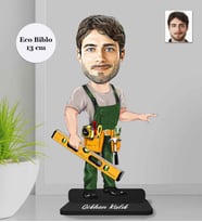 Kişiye Özel Tamirci Erkek Ahşap Eco Biblo -1