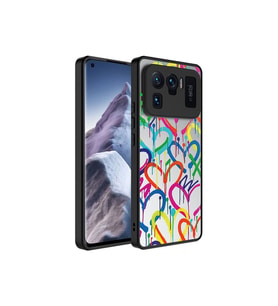 Xiaomi Mi 11 Ultra Uyumlu Kılıf Aynalı Desenli Kamera Korumalı Parlak Zore Mirror Kapak