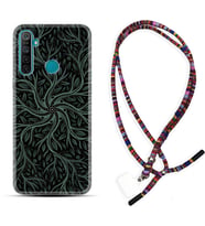 Realme 5i 5 Pro 6i 7 Pro 8 Kılıf Boyun Asklı Rasta Silikon Sarmaşıklar 1675