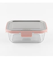 Cooker CKR3488 Cam Saklama Kabı 1000 ml Pembe
