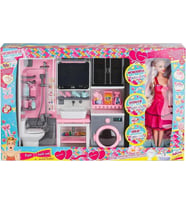 Oyuncak Bebek ile Banyo Seti Oyun Zamanı OYD-02393 (Çok Renkli)