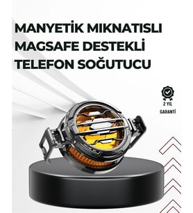 Telefon Soğutucu  Led Işık Efektli  Power Atlı  Sessiz Ve Taşınabilir Model